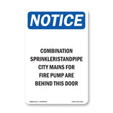Combination Sprinkler Standpipe City Mains