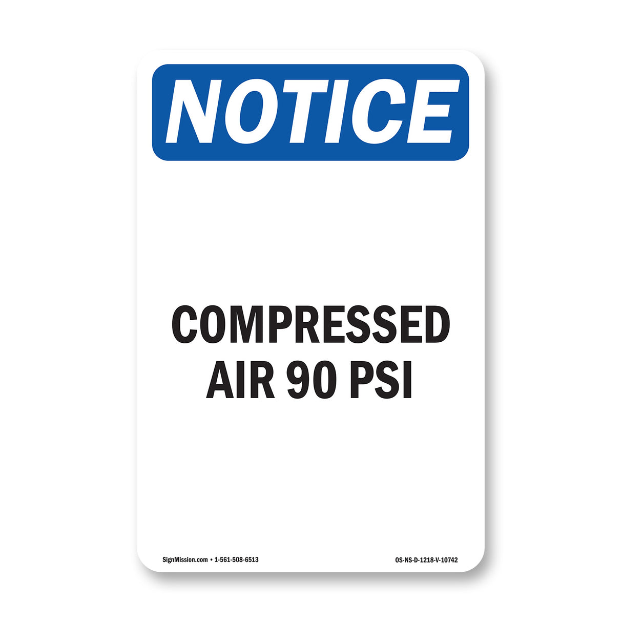 Compressed Air 90 PSI