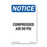 Compressed Air 90 PSI