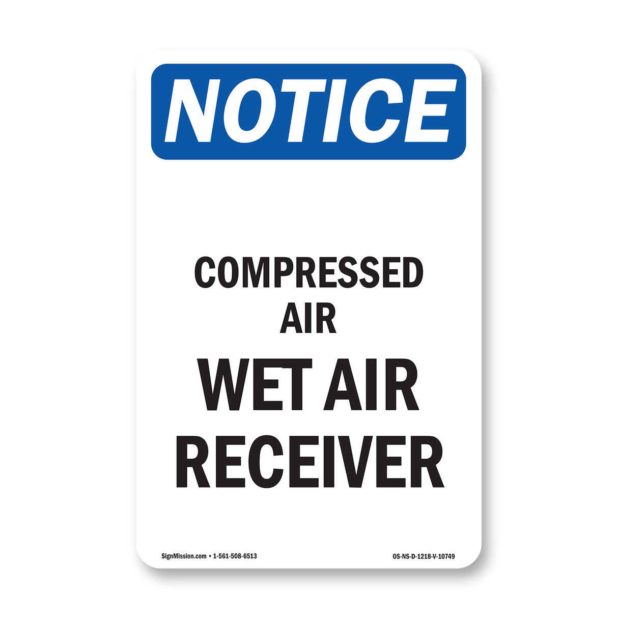 Compressed Air Wet Air Receiver