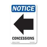 Concessions [Left Arrow]
