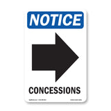 Concessions [Right Arrow]