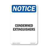 Condemned Extinguishers
