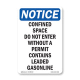 Confined Space Do Not Enter Without A Permit