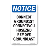 Connect Ground 1st Connect Vcu Hose 2nd