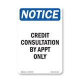 Credit Consultation By Appt Only