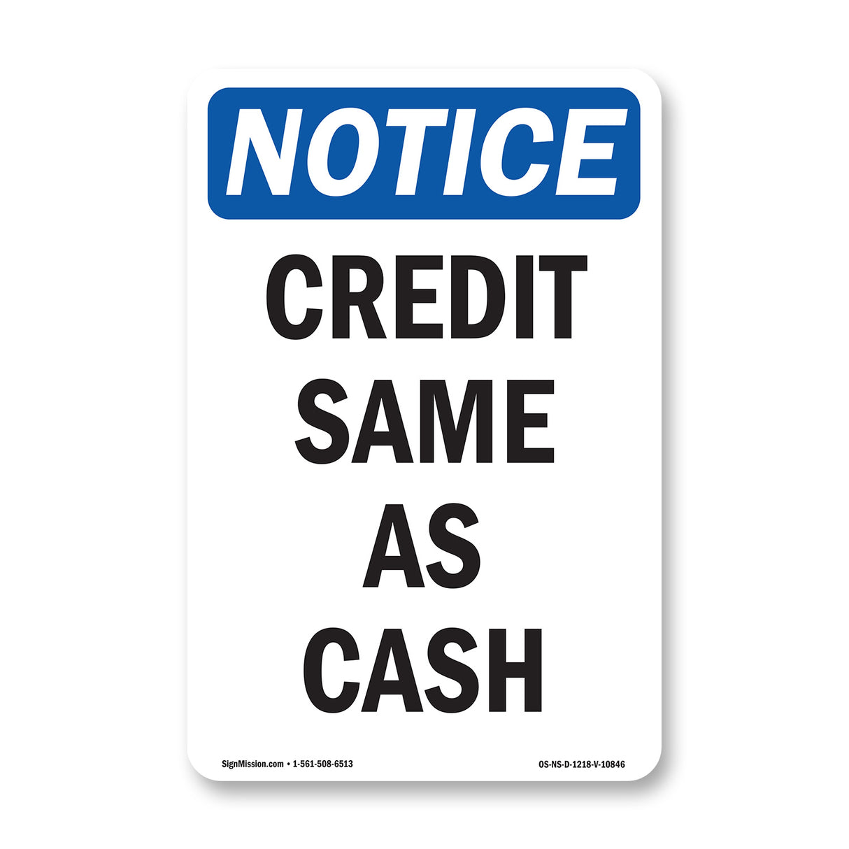 Credit Same As Cash
