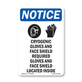 Cryogenic Gloves And Face Shield