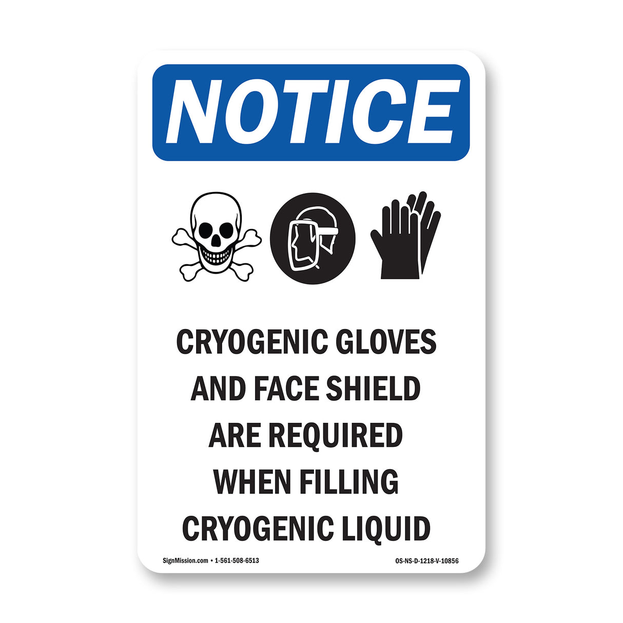 Cryogenic Gloves And Face Shield