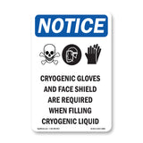 Cryogenic Gloves And Face Shield