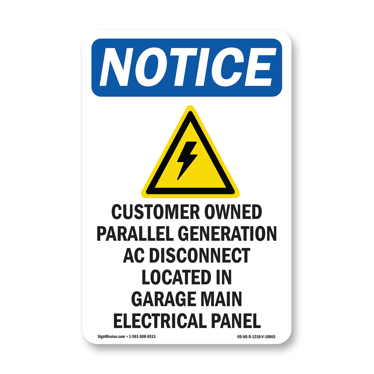 Customer Owned Parallel Generation