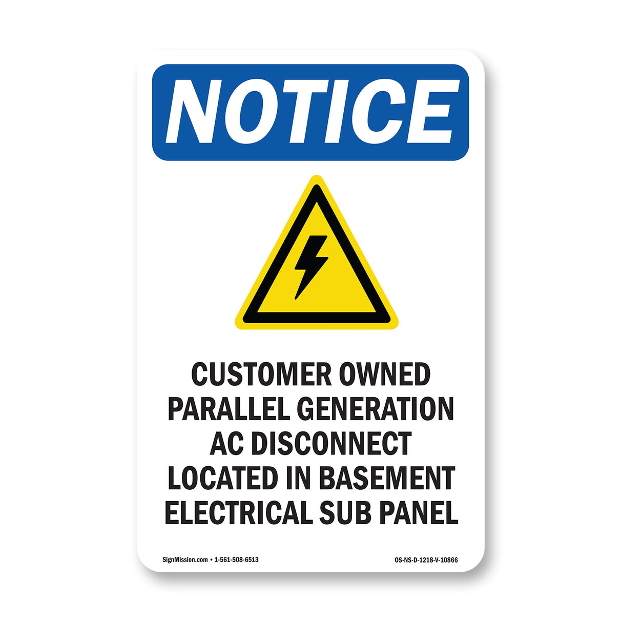 Customer Owned Parallel Generation