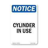 Cylinder In Use