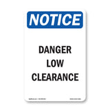 Danger Low Clearance