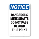 Dangerous Mine Shafts Do Not Pass Beyond