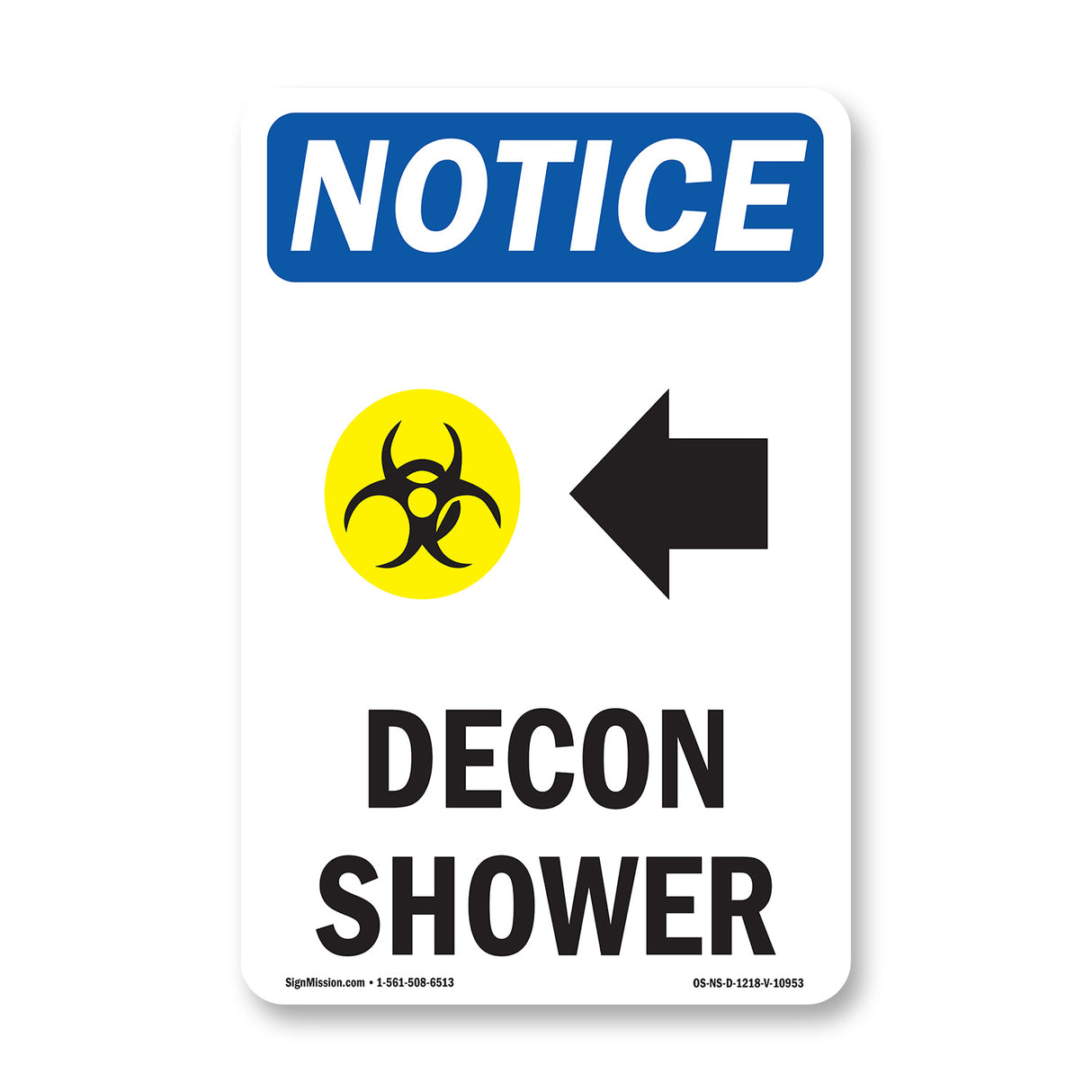 Decon Shower [Left Arrow]