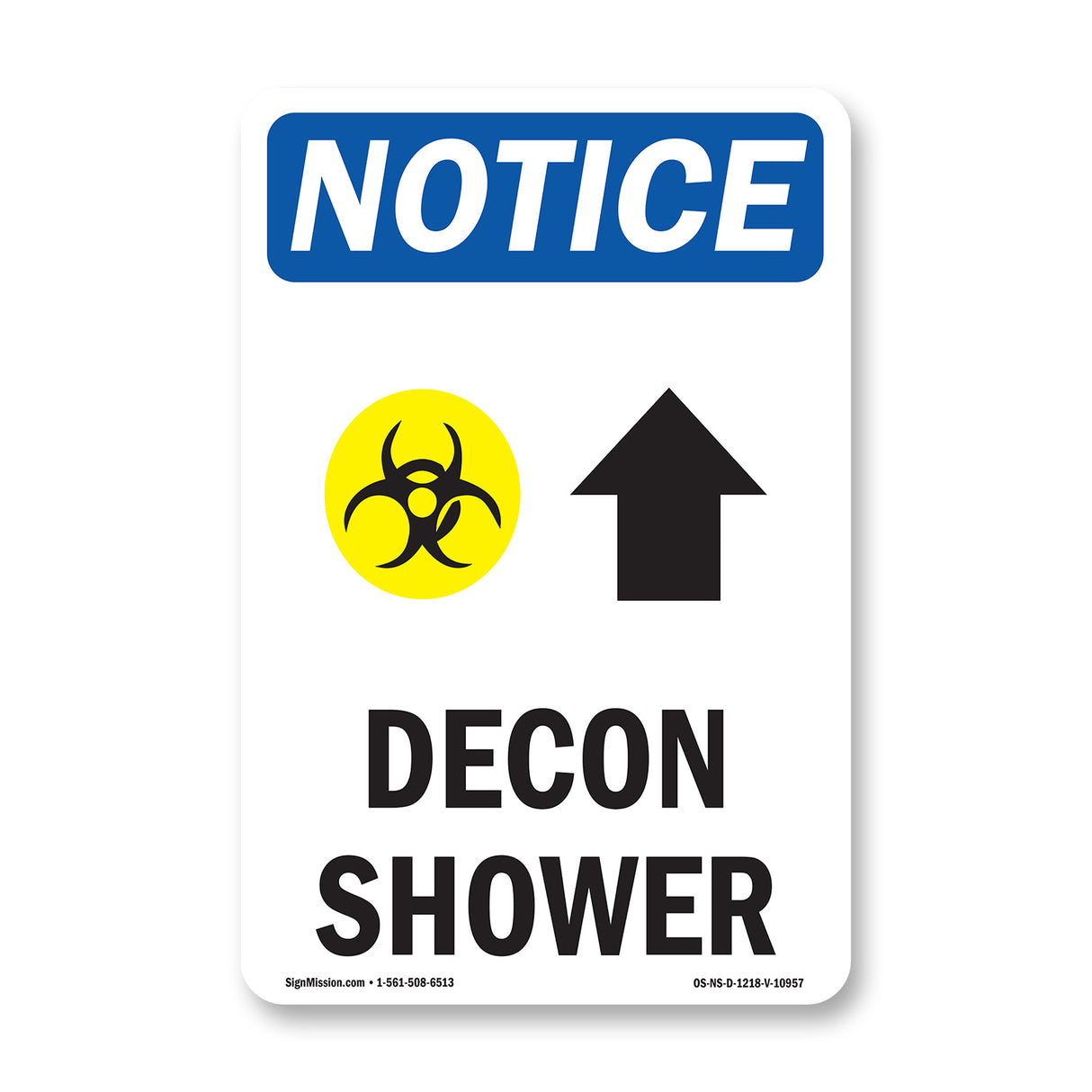 Decon Shower [Up Arrow]