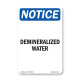 Demineralized Water