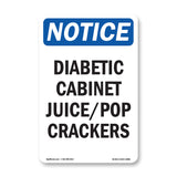 Diabetic Cabinet Juice Pop Crackers