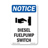 Diesel Fuel Pump Switch