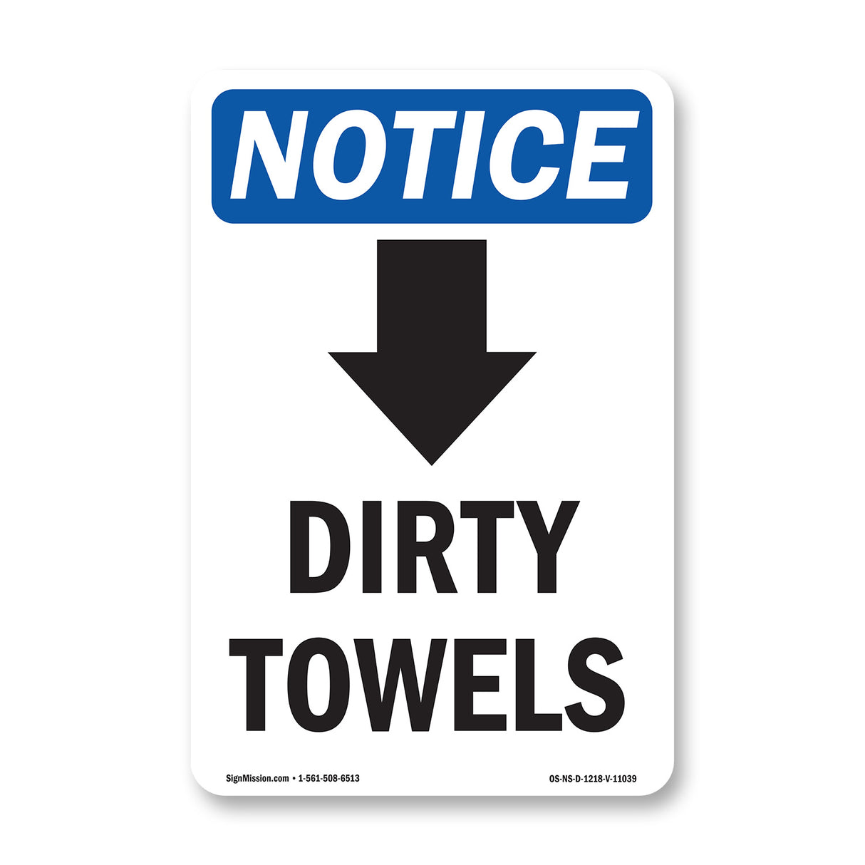Dirty Towels [Down Arrow]