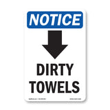 Dirty Towels [Down Arrow]