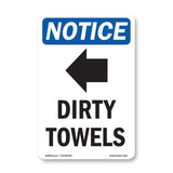 Dirty Towels [Left Arrow]