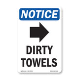 Dirty Towels [Right Arrow]