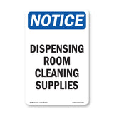 Dispensing Room Cleaning Supplies