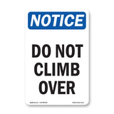 Do Not Climb Over