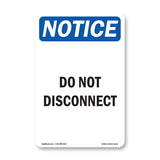 Do Not Disconnect