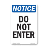 Do Not Enter Sign