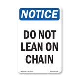 Do Not Lean On Chain