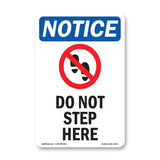 Do Not Step Here