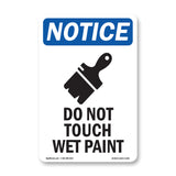 Do Not Touch Wet Paint