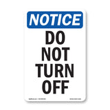 Do Not Turn Off