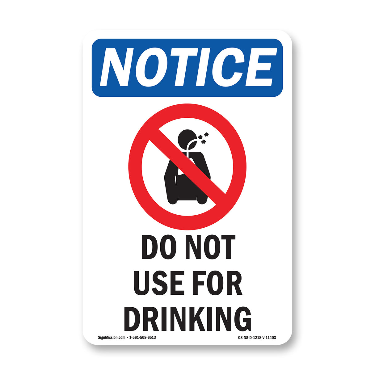 Do Not Use For Drinking