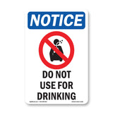 Do Not Use For Drinking