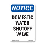 Domestic Water Shutoff Valve