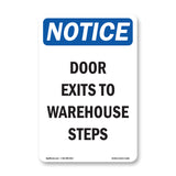 Door Exits To Warehouse Steps