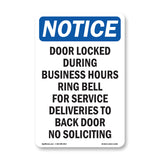 Door Locked During Business Hours Ring Bell