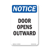 Door Opens Outward