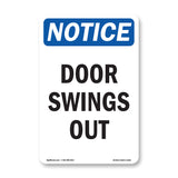 Door Swings Out