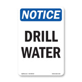 Drill Water