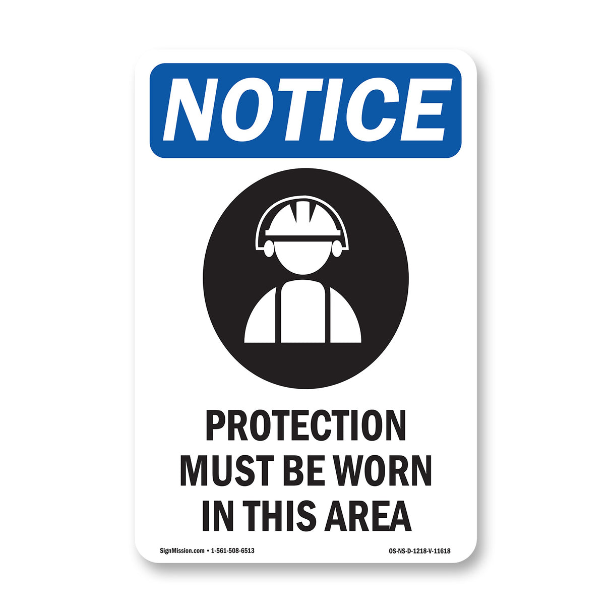 Ear Protection Must Be Worn