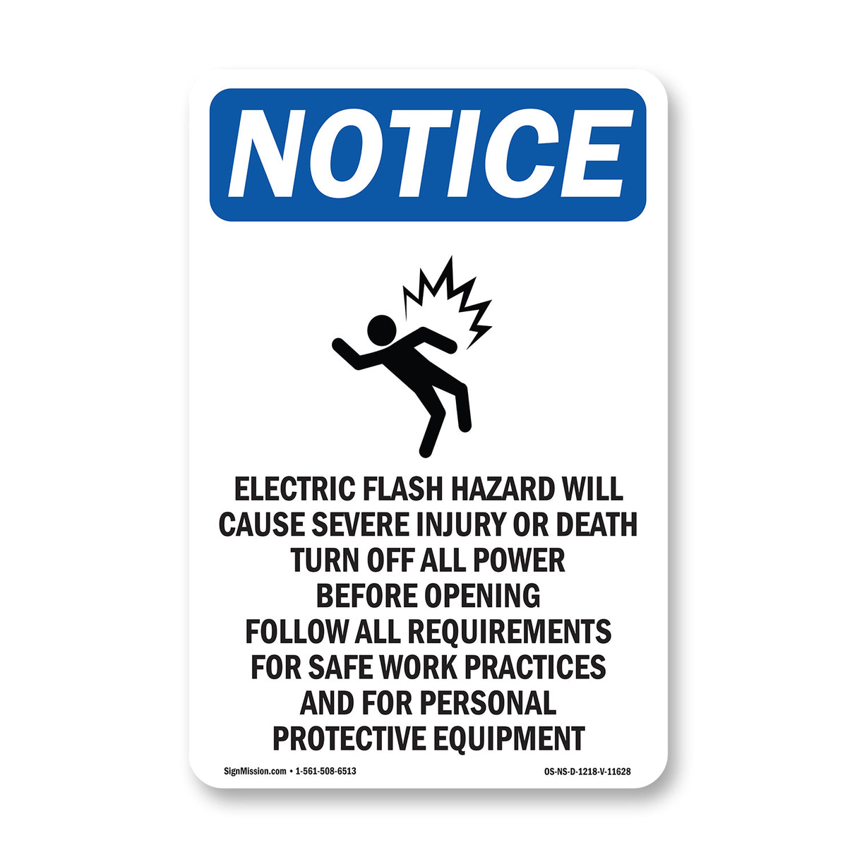 Electric Flash Hazard