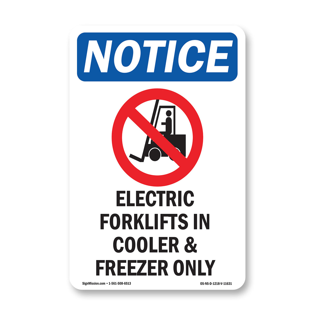 Electric Forklifts In Cooler