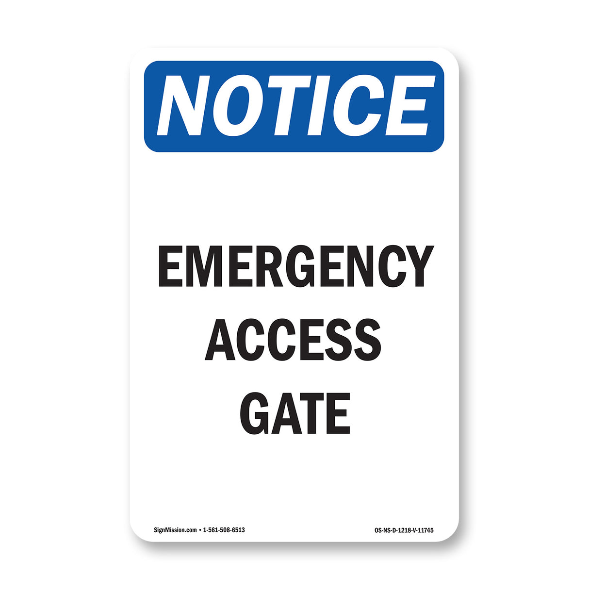 Emergency Access Gate