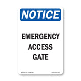 Emergency Access Gate