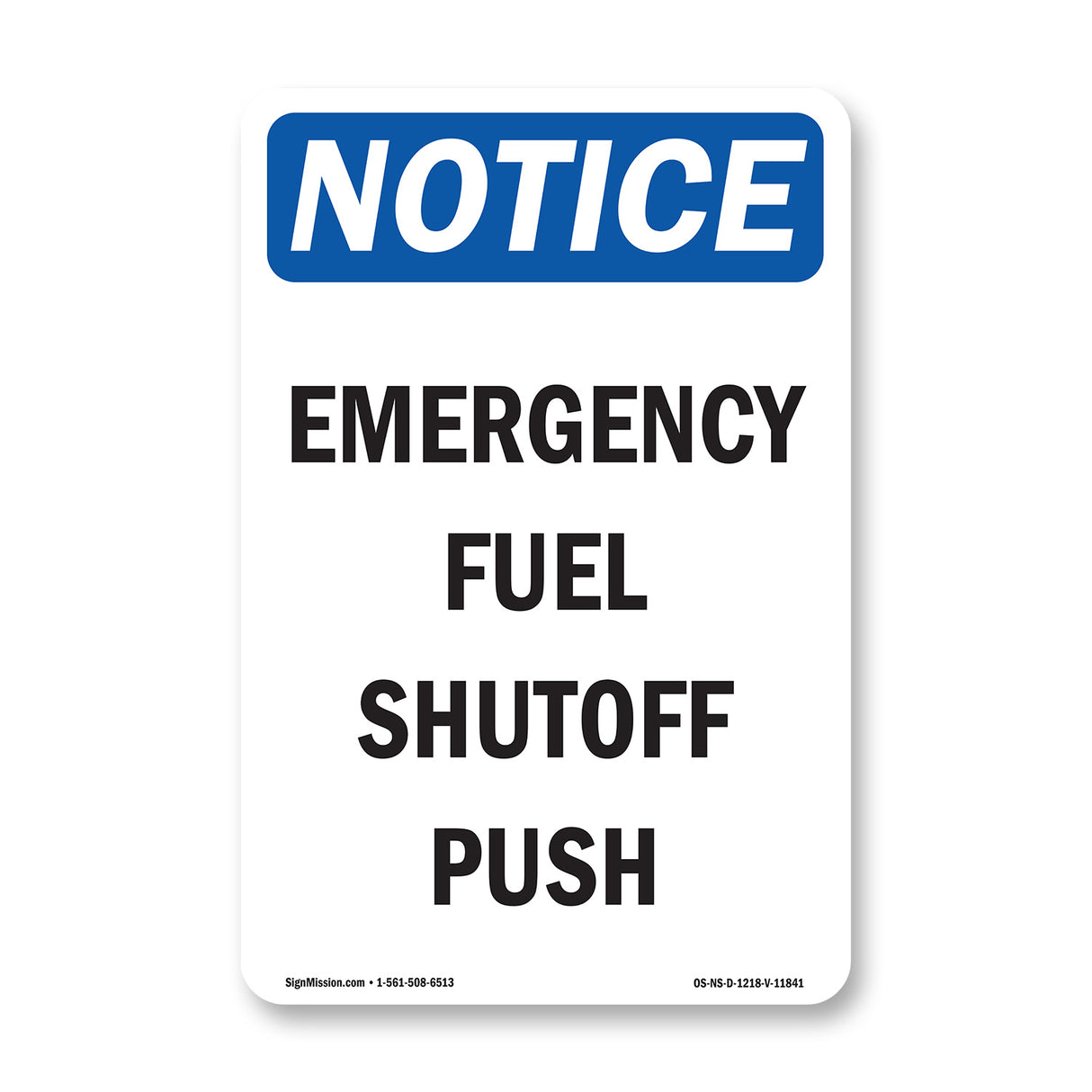 Emergency Fuel Shutoff Push